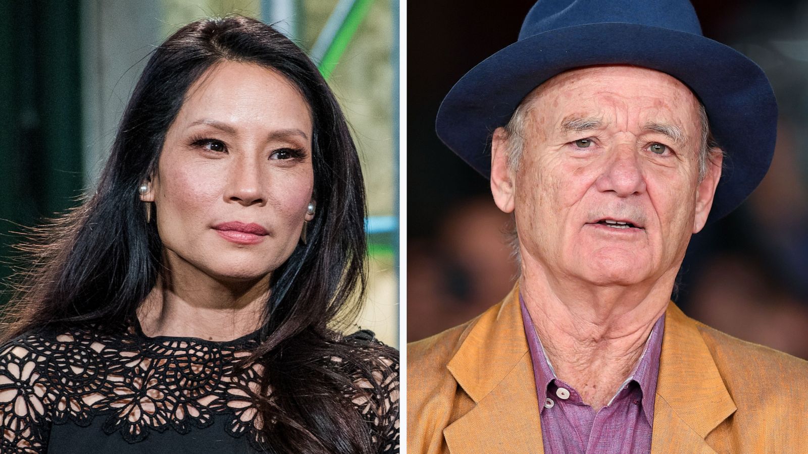 PHOTO: Lucy Liu and Bill Murray are seen in a composite file image.