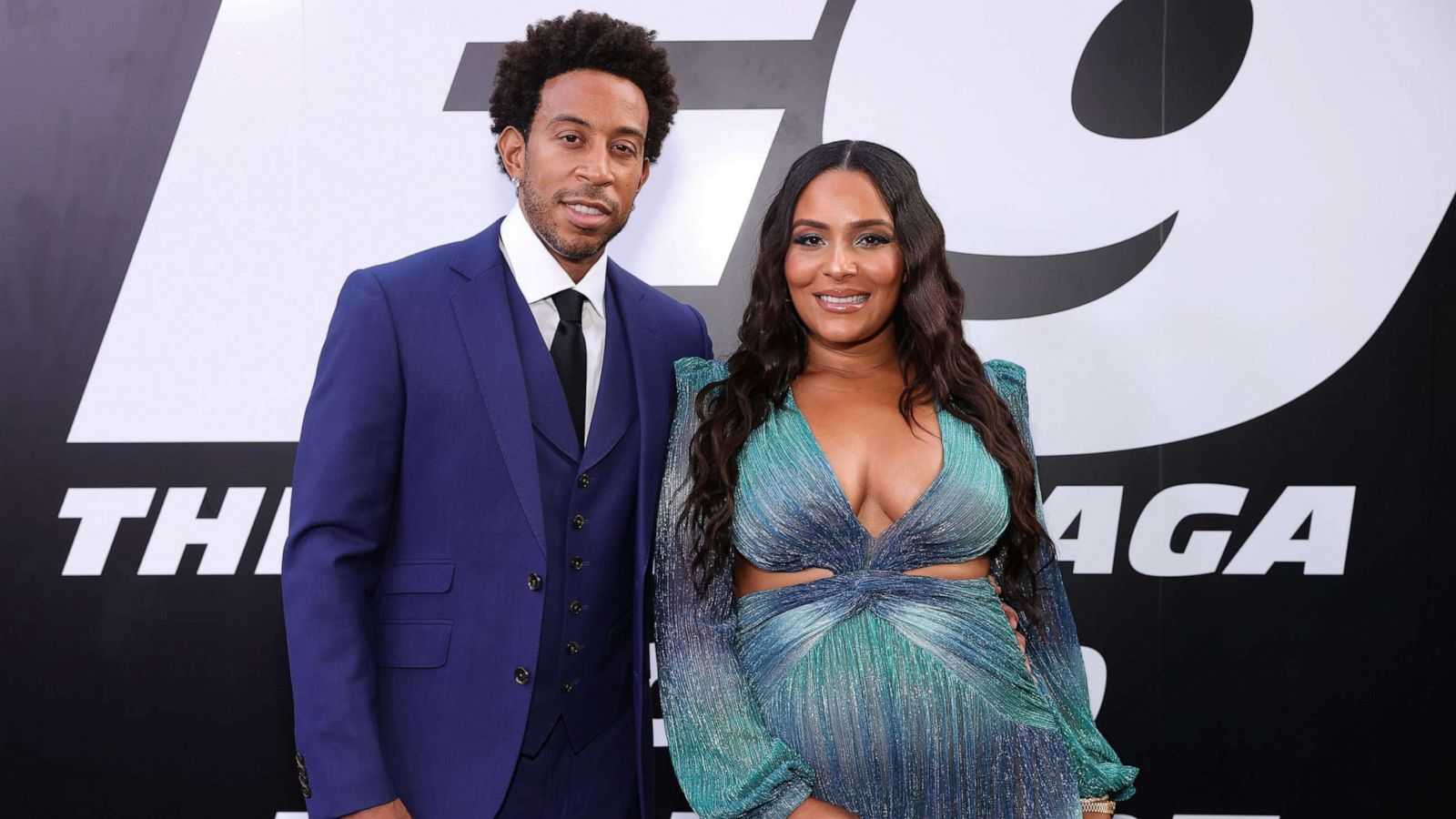PHOTO: Ludacris and Eudoxie Mbouguiengue at TCL Chinese Theatre on June 18, 2021 in Hollywood, Calif.