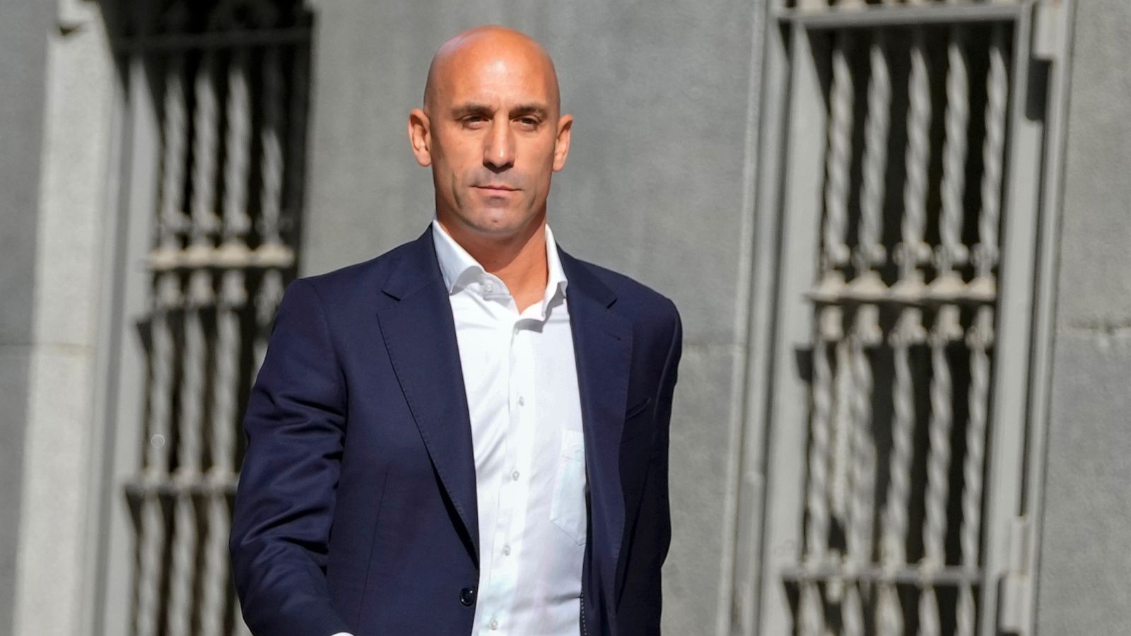 PHOTO: Former president of Spain's soccer federation Luis Rubiales arrives at the National Court in Madrid, Spain, Sept. 15, 2023.