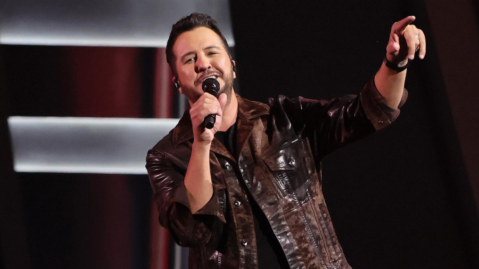 PHOTO: Luke Bryan performs onstage during The 58th Annual CMA Awards at Bridgestone Arena, Nov. 20, 2024, in Nashville, Tenn.