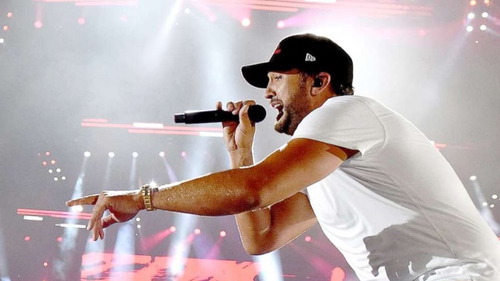 PHOTO: Country singer Luke Bryan performs onstage during the 'What Makes You Country' tour stop at Dodger Stadium, July 28, 2018, in Los Angeles.