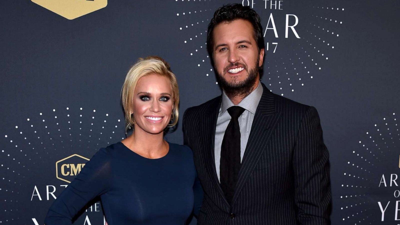 PHOTO: In this Oct. 18, 2017, file photo, Luke Bryan and his wife Caroline Boyer arrive at the 2017 CMT Artists Of The Year event in Nashville.