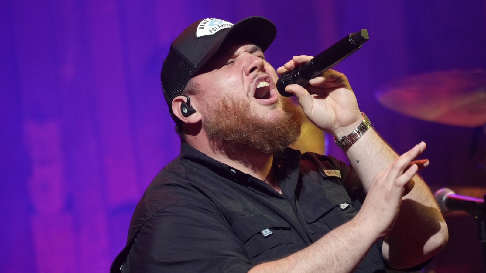 PHOTO: Luke Combs performs onstage during the 2024 Mack, Jack & McConaughey Gala at ACL Live, April 25, 2024, in Austin, Texas.