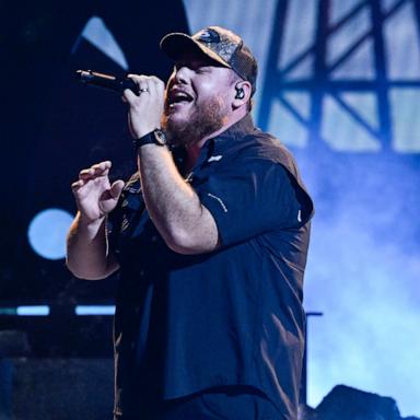 PHOTO: Luke Combs perform onstage during The 58th Annual CMA Awards at Bridgestone Arena on Nov. 20, 2024 in Nashville.