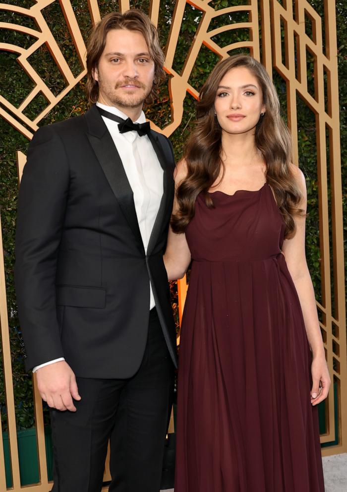 PHOTO: Bianca Rodrigues and Luke Grimes at the 28th Annual Screen Actors' Guild Awards - Arrivals