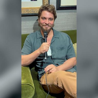 PHOTO: "Yellowstone" actor Luke Grimes backstage at the Grand Ole Opry on Nov. 15, in Nashville, Tenn.