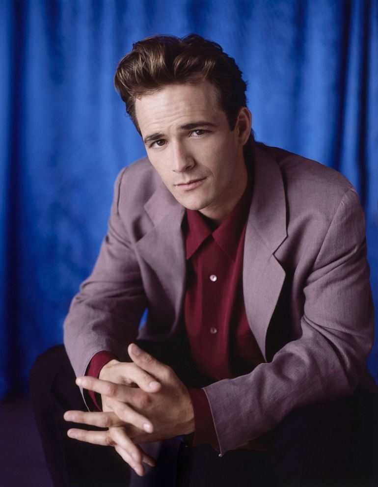 PHOTO: Actor Luke Perry poses for a portrait circa 1991, in Los Angeles.