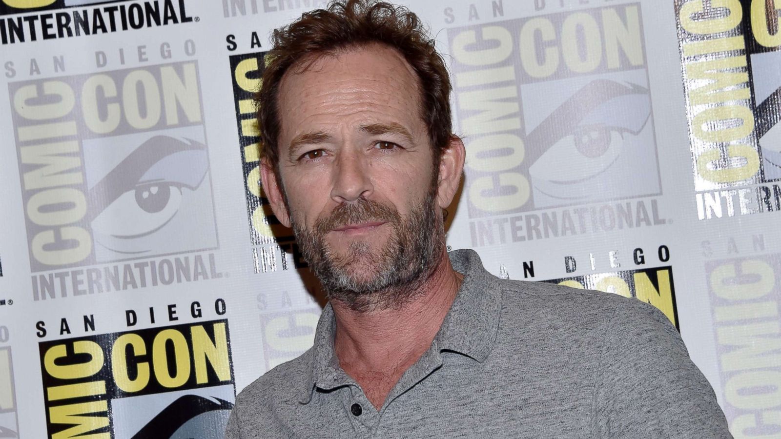 PHOTO: Actor Luke Perry arrives for the press line of "Riverdale" at Comic Con in San Diego, July 21, 2018.