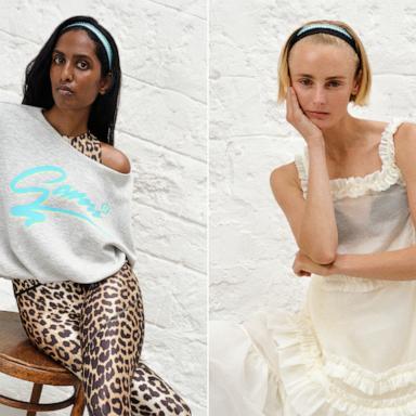 PHOTO: GANNI x lululemon is available to shop now.