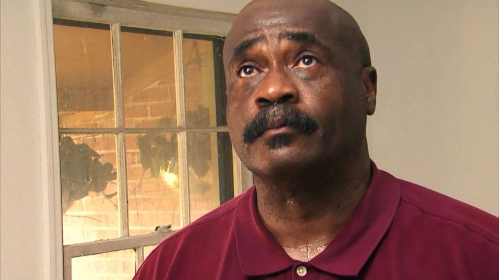 PHOTO: Jerry Pone, Sr. speaks to ABC News inside his home in Lumberton, N.C., Sept. 12, 2018.