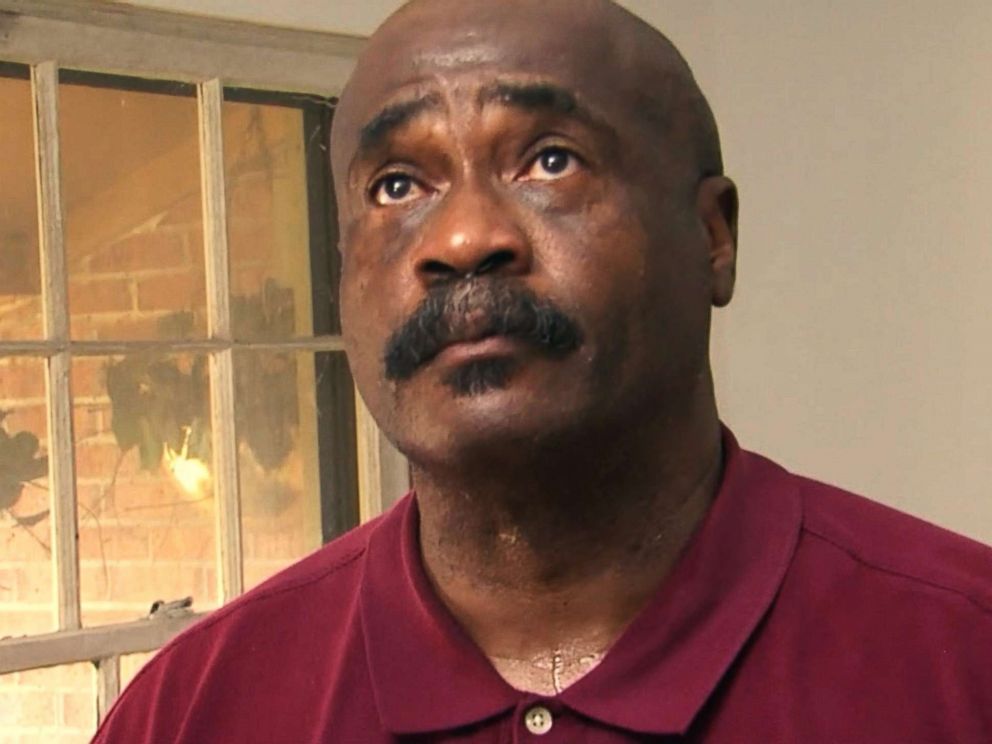 PHOTO: Jerry Pone, Sr. speaks to ABC News inside his home in Lumberton, N.C., Sept. 12, 2018.