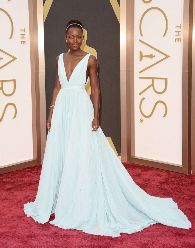 PHOTO: Lupita Nyong'o attends the Oscars, March 2, 2014, in Hollywood, Calif.  