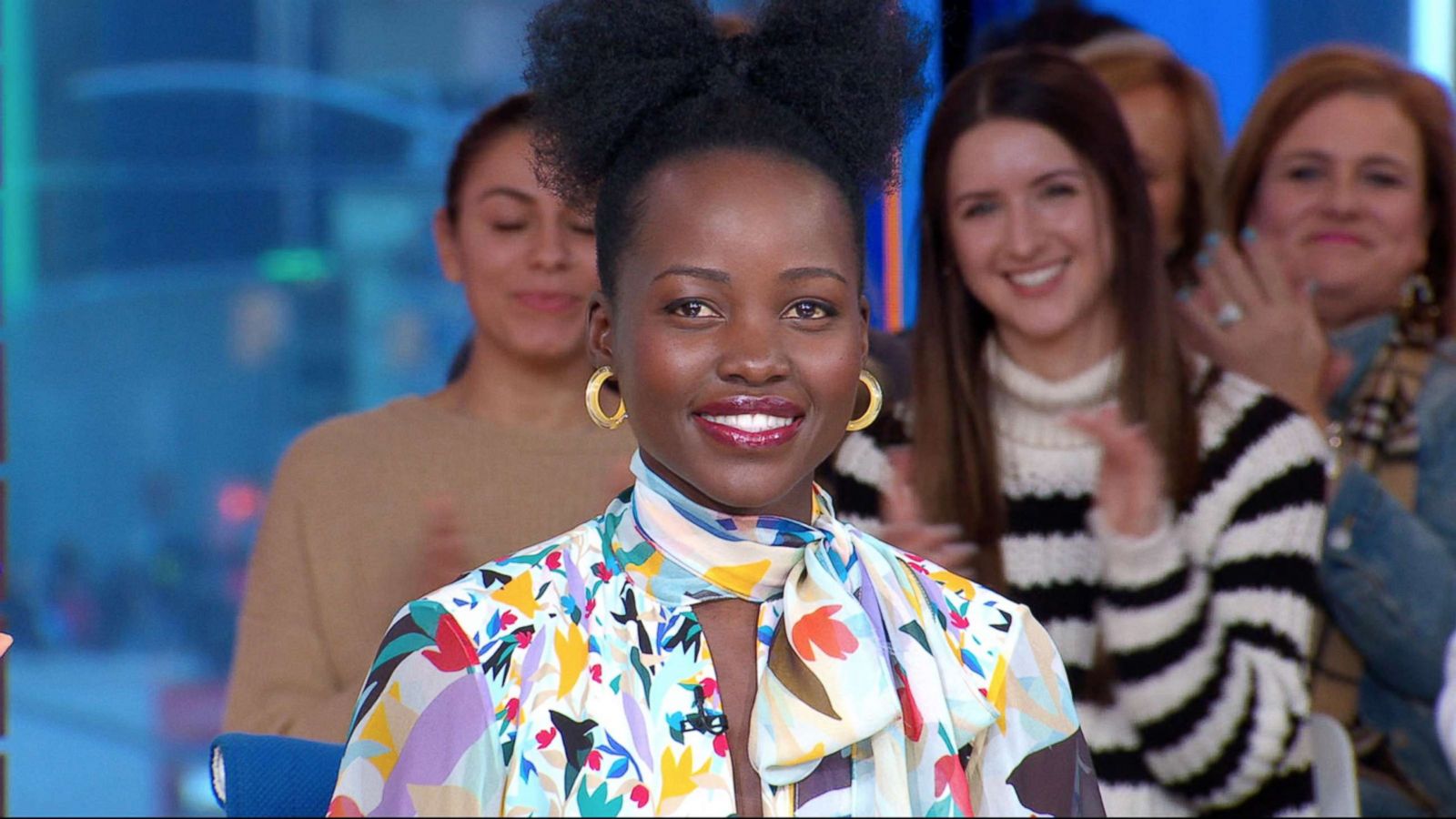 PHOTO: Lupita Nyong'o appears on "Good Morning America," March, 19, 2019.