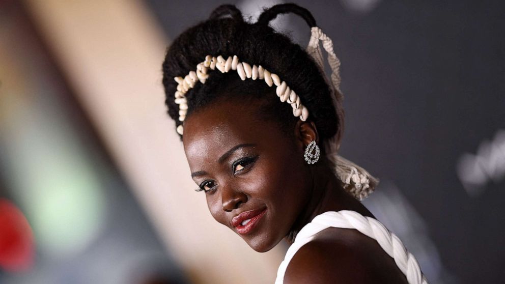 PHOTO: Kenyan-Mexican actress Lupita Nyong'o arrives for the world premiere of Marvel Studios' "Black Panther: Wakanda Forever" at the Dolby Theatre in Hollywood, California, on October 26, 2022.