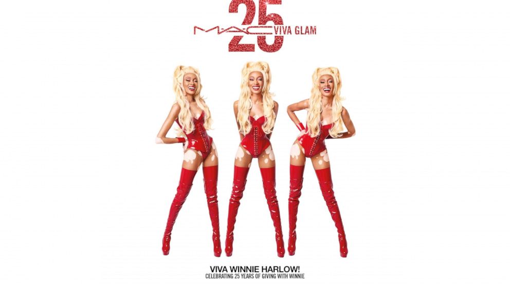 Winnie Harlow channels RuPaul for 25th anniversary of M.A.C. Viva Glam  campaign - ABC News