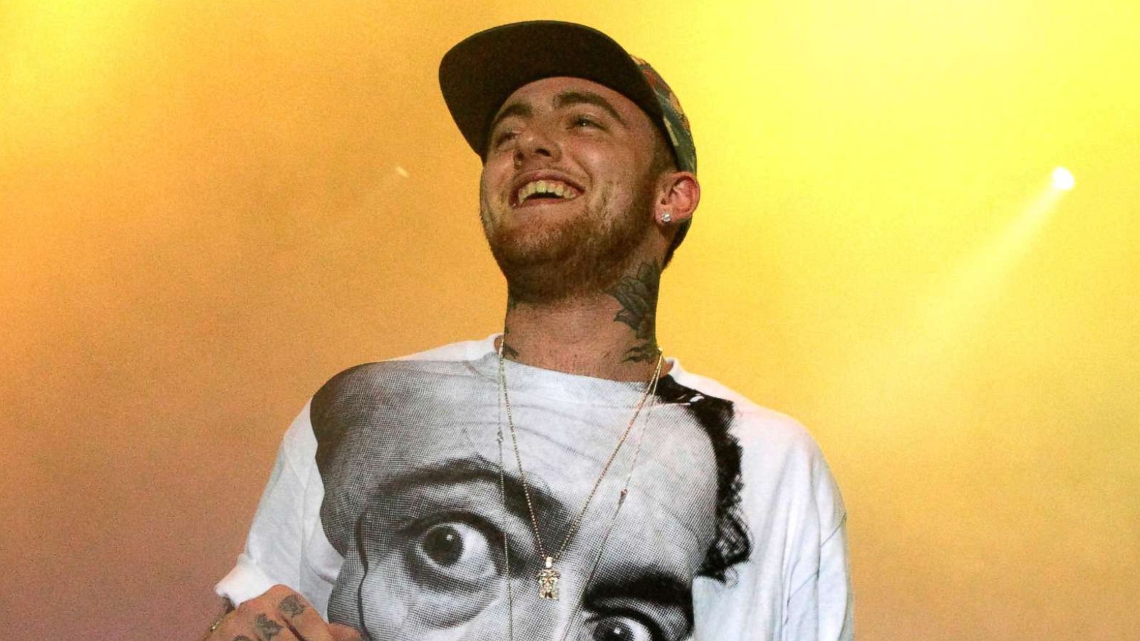 PHOTO: Rapper Mac Miller performs on his Space Migration Tour at Festival Pier in Philadelphia, July 13, 2013.