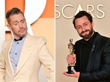 Macaulay Culkin shares sweet reaction to brother Kieran Culkin's Oscar win