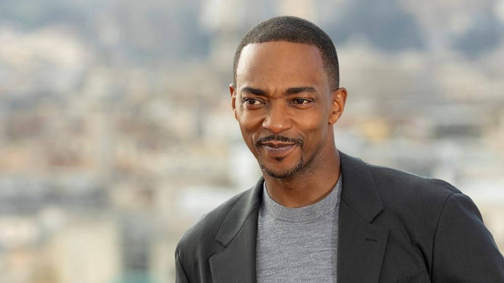 PHOTO: Anthony Mackie attends the photocall for the film "Captain America: Brave New World" at Hotel de la Ville, in Rome, Jan. 27, 2025. 