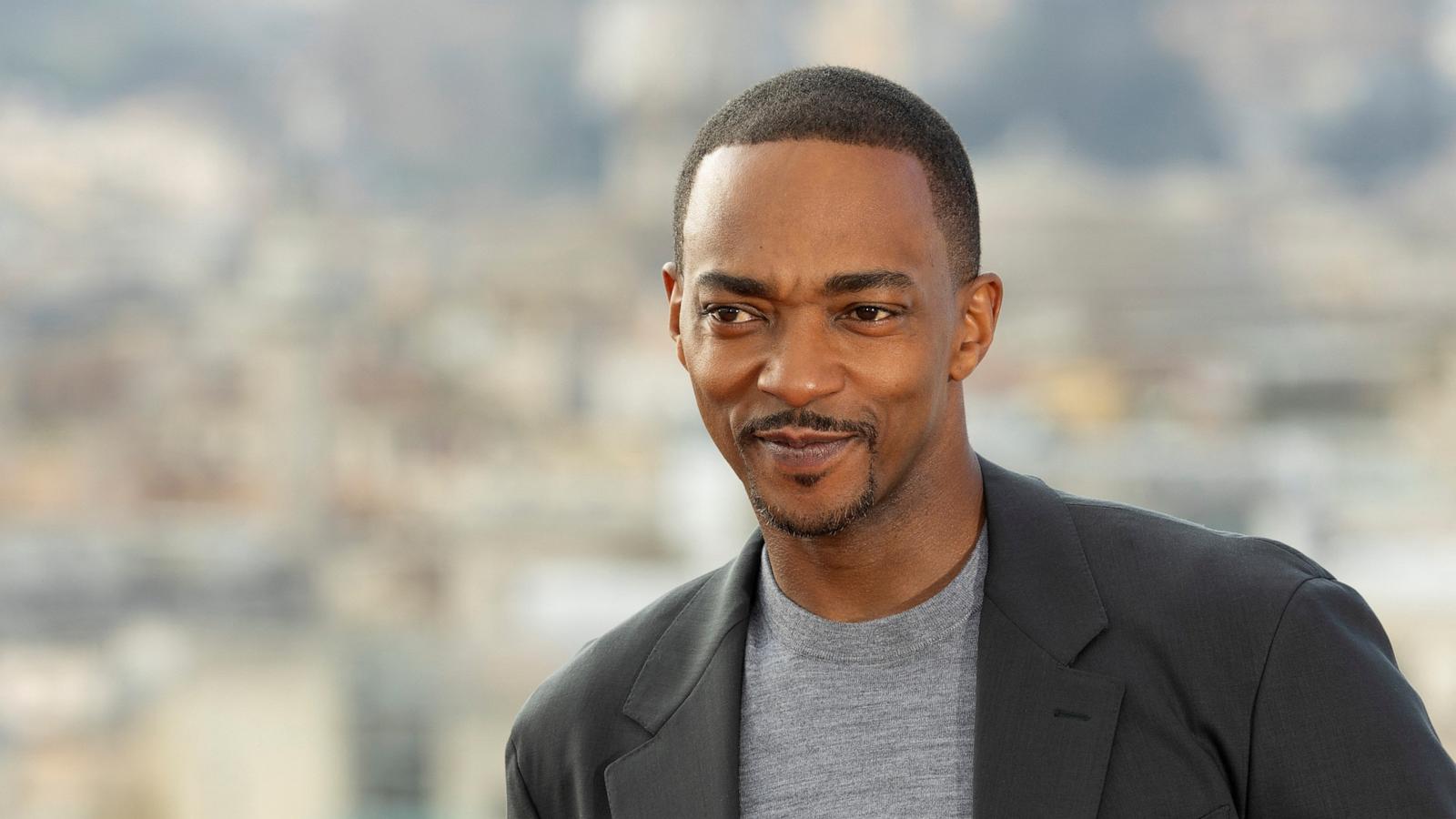 PHOTO: Anthony Mackie attends the photocall for the film "Captain America: Brave New World" at Hotel de la Ville, in Rome, Jan. 27, 2025.