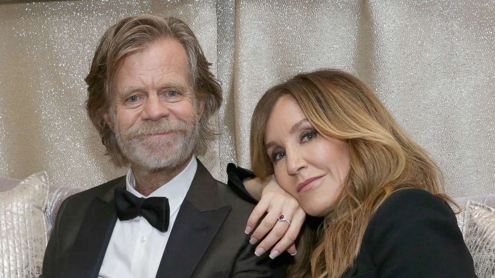 PHOTO: William H. Macy and Felicity Huffman William H. Macy and Felicity Huffman at The 70th Emmy Awards, Sept. 17, 2018, in Los Angeles.