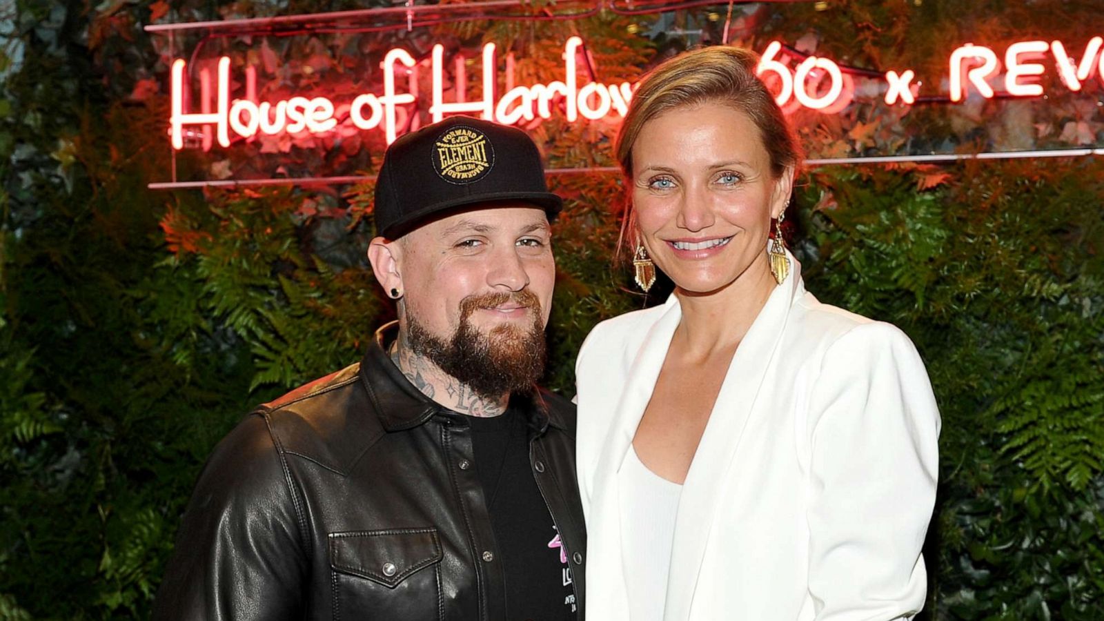 PHOTO: Benji Madden and Cameron Diaz attend House of Harlow 1960 x REVOLVE on June 2, 2016 in Los Angeles.