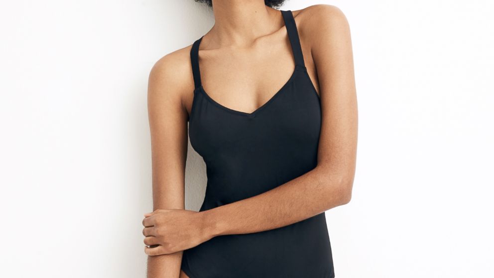 PHOTO: Madewell's first ever sustainable swimsuit.