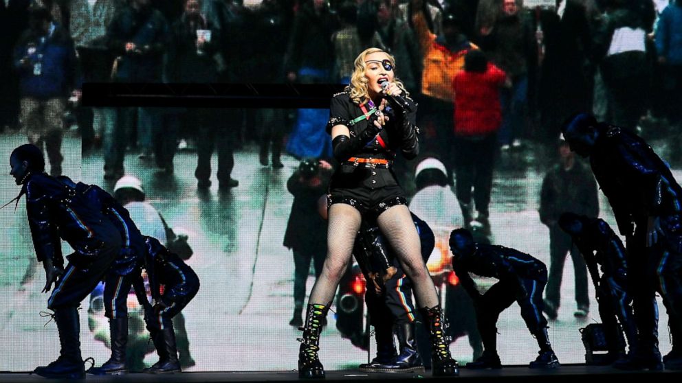 Madonna closes Pride celebrations in NYC: 'I’m so proud and honored to ...