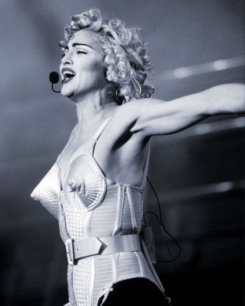 Madonna Revisits Her Iconic Cone Bra During 'Trip Down Memory Lane