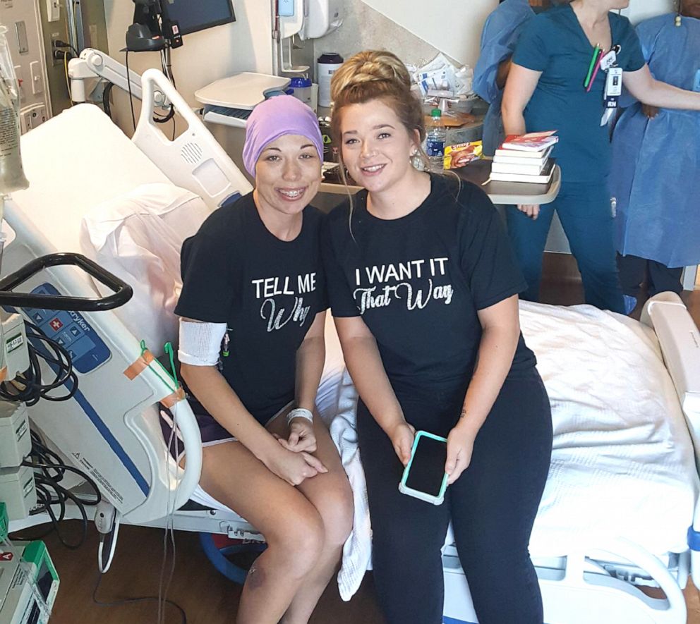 PHOTO: Amanda Coley's sister Maggie Mayes Kingston posted a video of nurses at Northside Hospital in Atlanta, on Twitter.