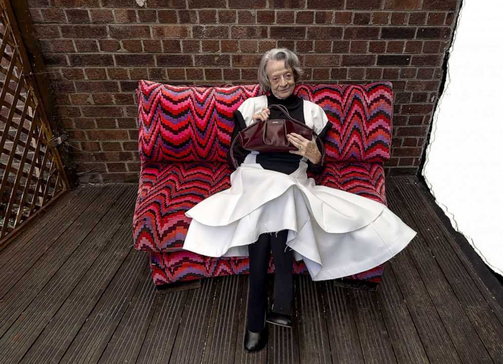 PHOTO: Maggie Smith appears in the LOEWE spring/summer 2024 precollection campaign.