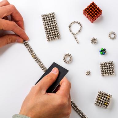 PHOTO: Stock photo of magnetic beads.