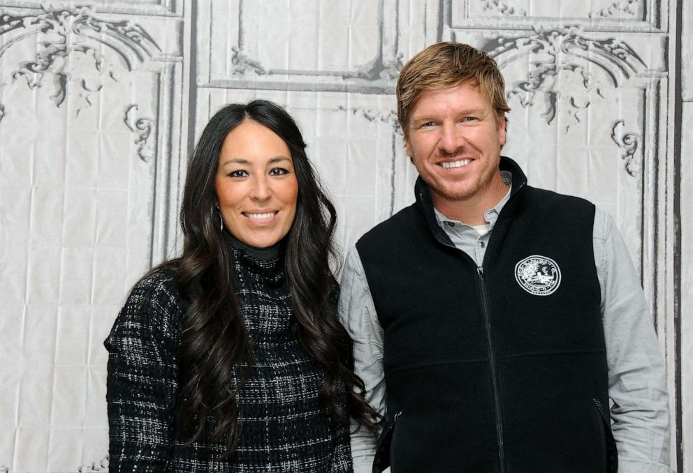 PHOTO: Designers Joanna Gaines and Chip Gaines attend AOL Build Presents: "Fixer Upper," Dec. 8, 2015 in New York City.
