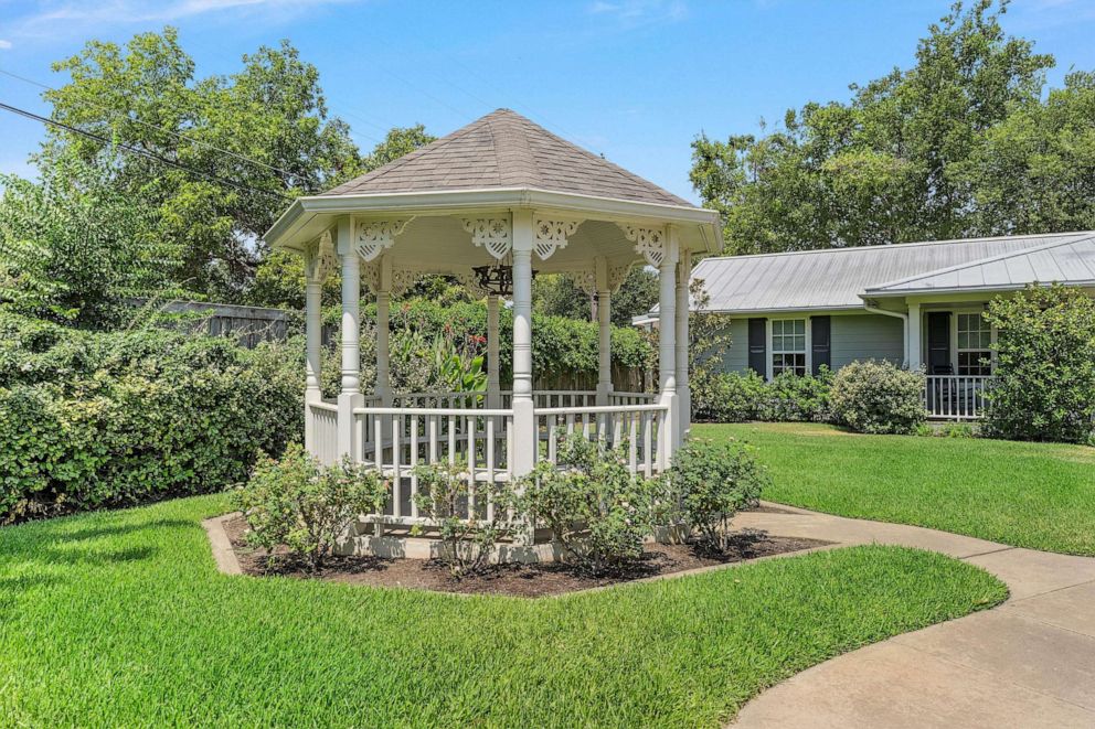 PHOTO: The Carriage House features a gazebo.