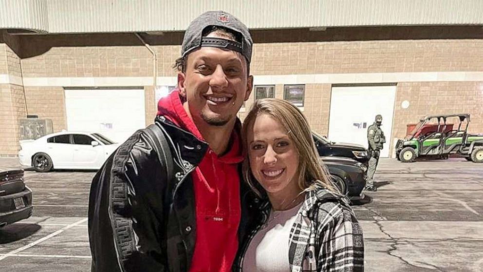 PHOTO: Patrick Mahomes' fiance Brittany Matthews posted this photo to social media of the couple on Jan. 26, 2021.