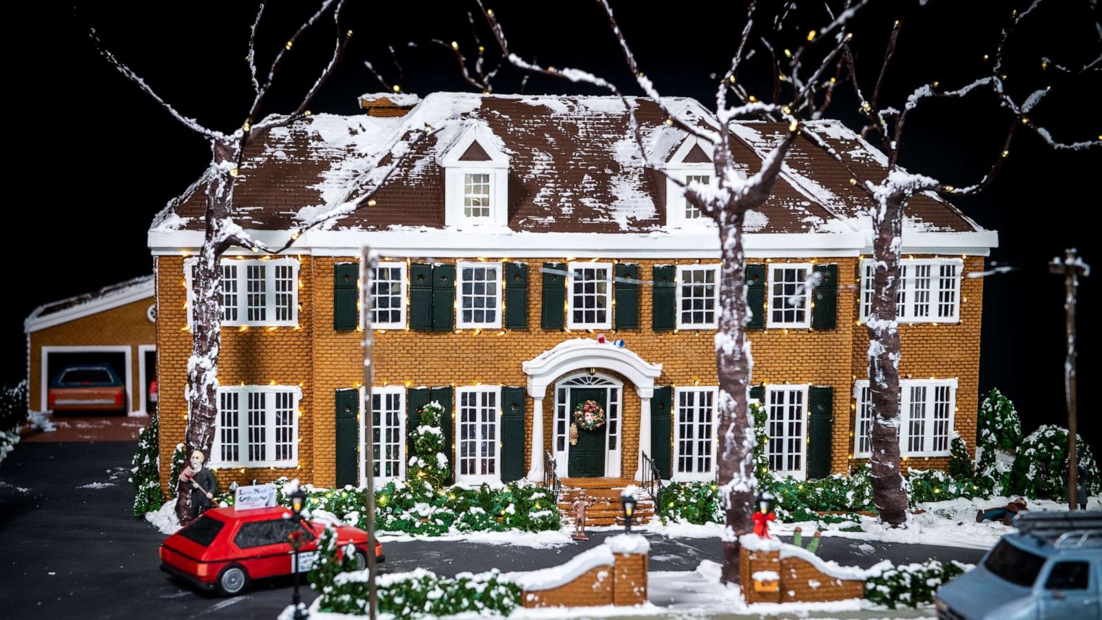 PHOTO: A gingerbread recreation of the McCallister's house from "Home Alone."