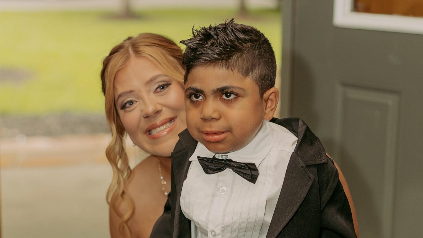PHOTO: Kaci Wilson met Salah Ahmad, the recipient of her late son's heart.