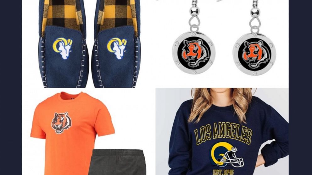 Super Bowl LVI: Show your team spirit with fun fan gear and