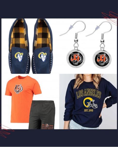 Get ready for Super Bowl LVI: Jerseys, hoodies and team gear to