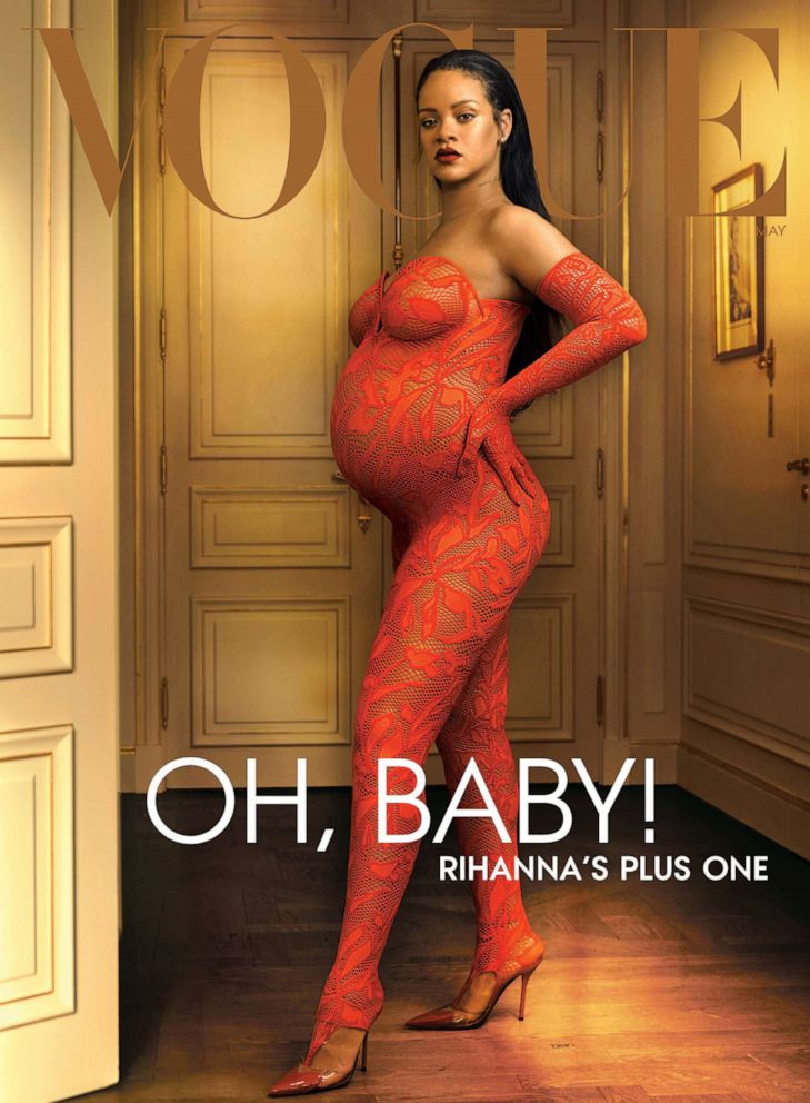 Rihanna stars on Vogue May 2022 cover, opens up about redefining pregnancy  style - Good Morning America