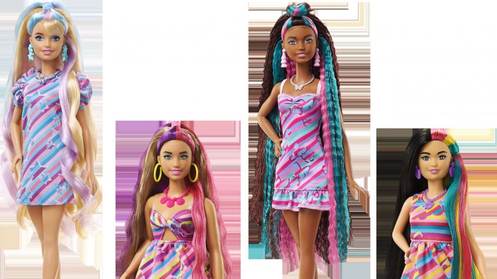 Mattel brings back its nostalgic Barbie Totally Hair doll - Good Morning  America