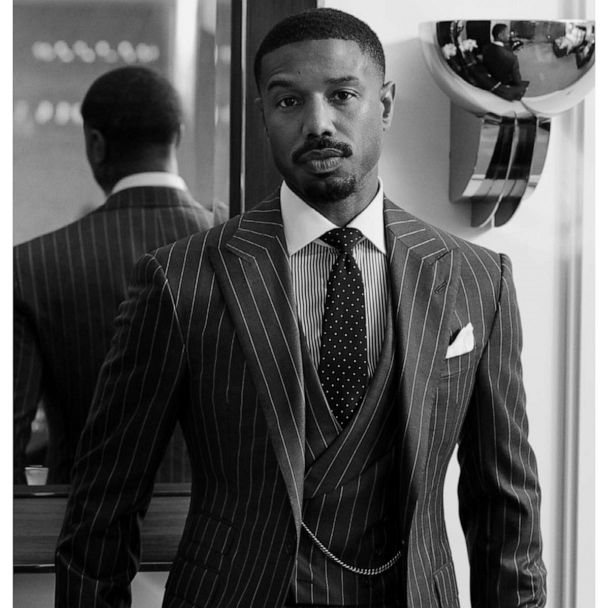 Michael B. Jordan Suits Up in Givenchy for 'Creed III' L.A. Premiere – WWD