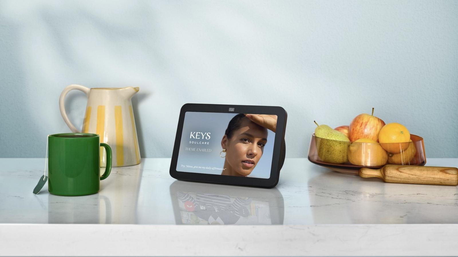 Alicia Keys' Keys Soulcare beauty brand has teamed up with Amazon Alexa to offer Echo customers a special experience.