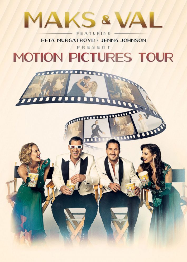 PHOTO: Press tour poster for Maks and Val Chmerkovskiy's Motion Pictures Tour