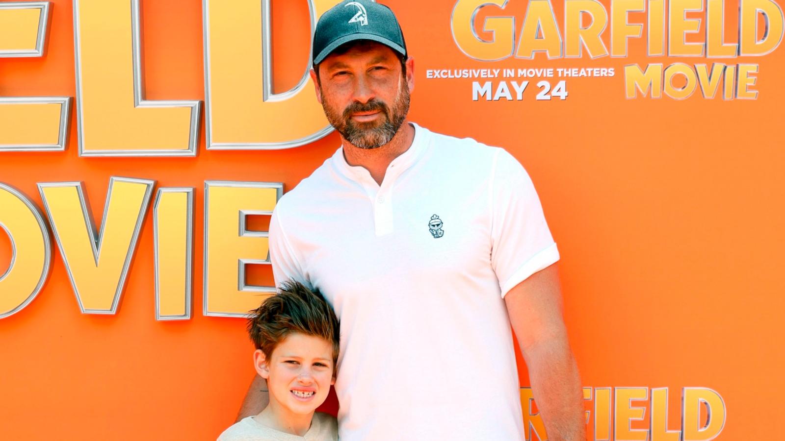 PHOTO: Shai Chmerkovskiy and Maksim Chmerkovskiy attend the Columbia Pictures World Premiere of "The Garfield Movie" at TCL Chinese Theatre on May 19, 2024 in Hollywood, California.