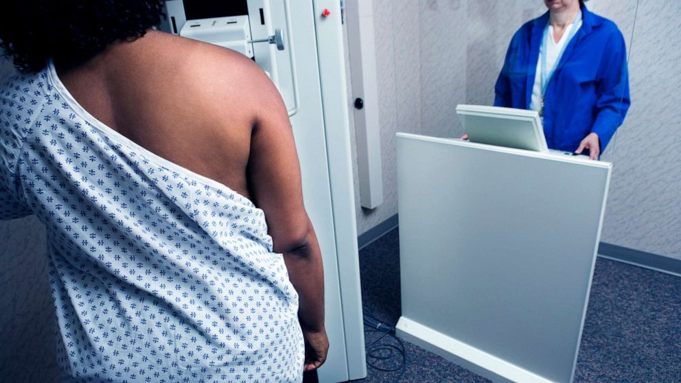 PHOTO: In this undated file photo, a woman gets a mammogram.