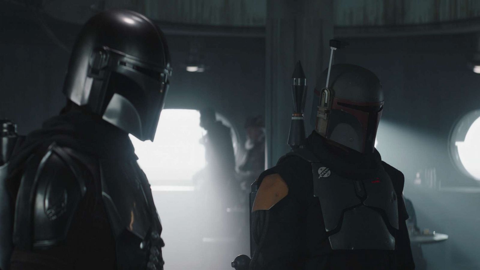 PHOTO: Pedro Pascal and Temuera Morrison are the Mandalorian and Boba Fett in the second season finale of Lucasfilm's, "The Mandalorian."