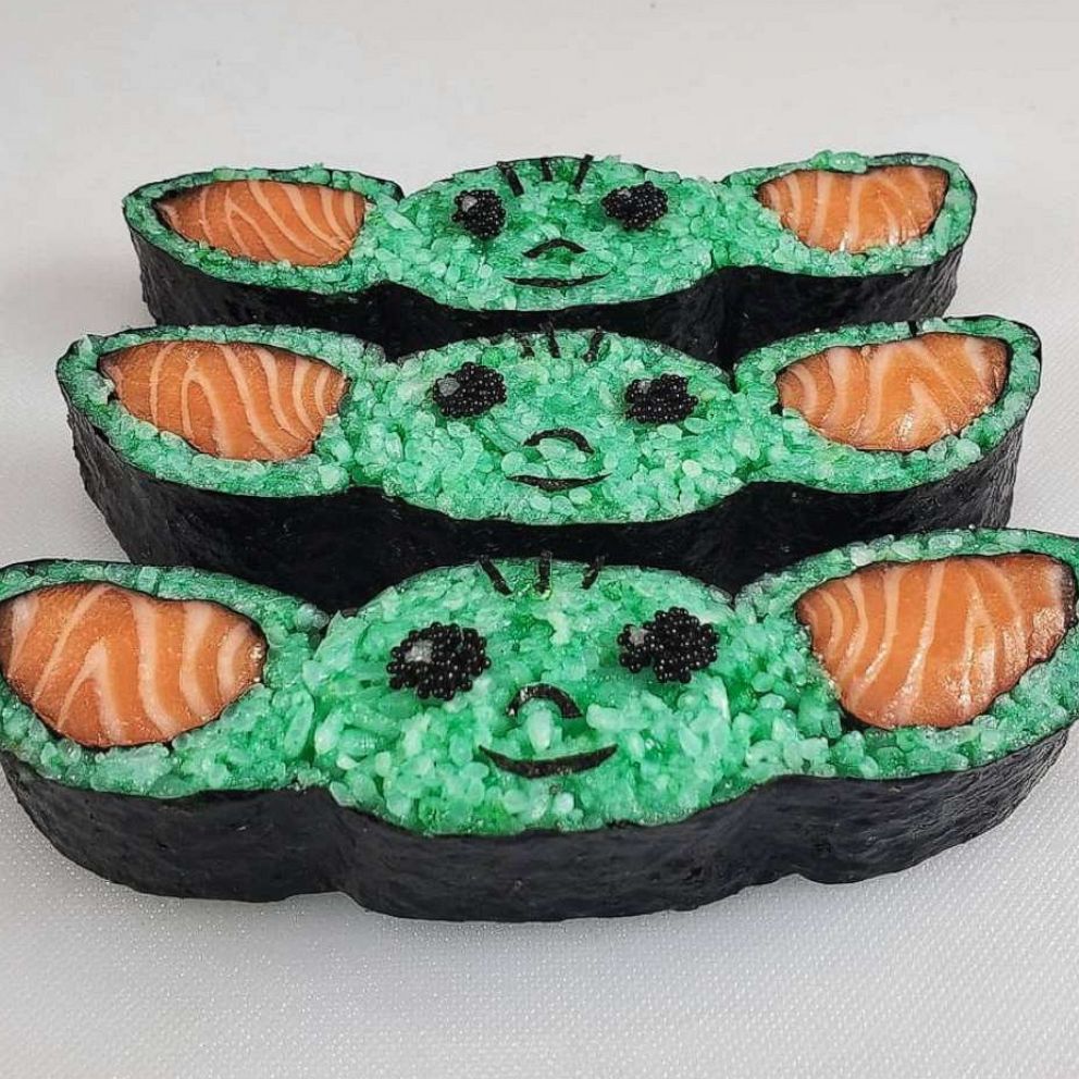 VIDEO: Chef creates Baby Yoda sushi roll and it looks too cute to eat
