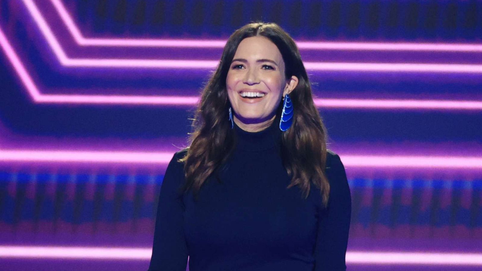 PHOTO: Mandy Moore at the Barker Hangar in Santa Monica, Calif., Nov. 15, 2020.