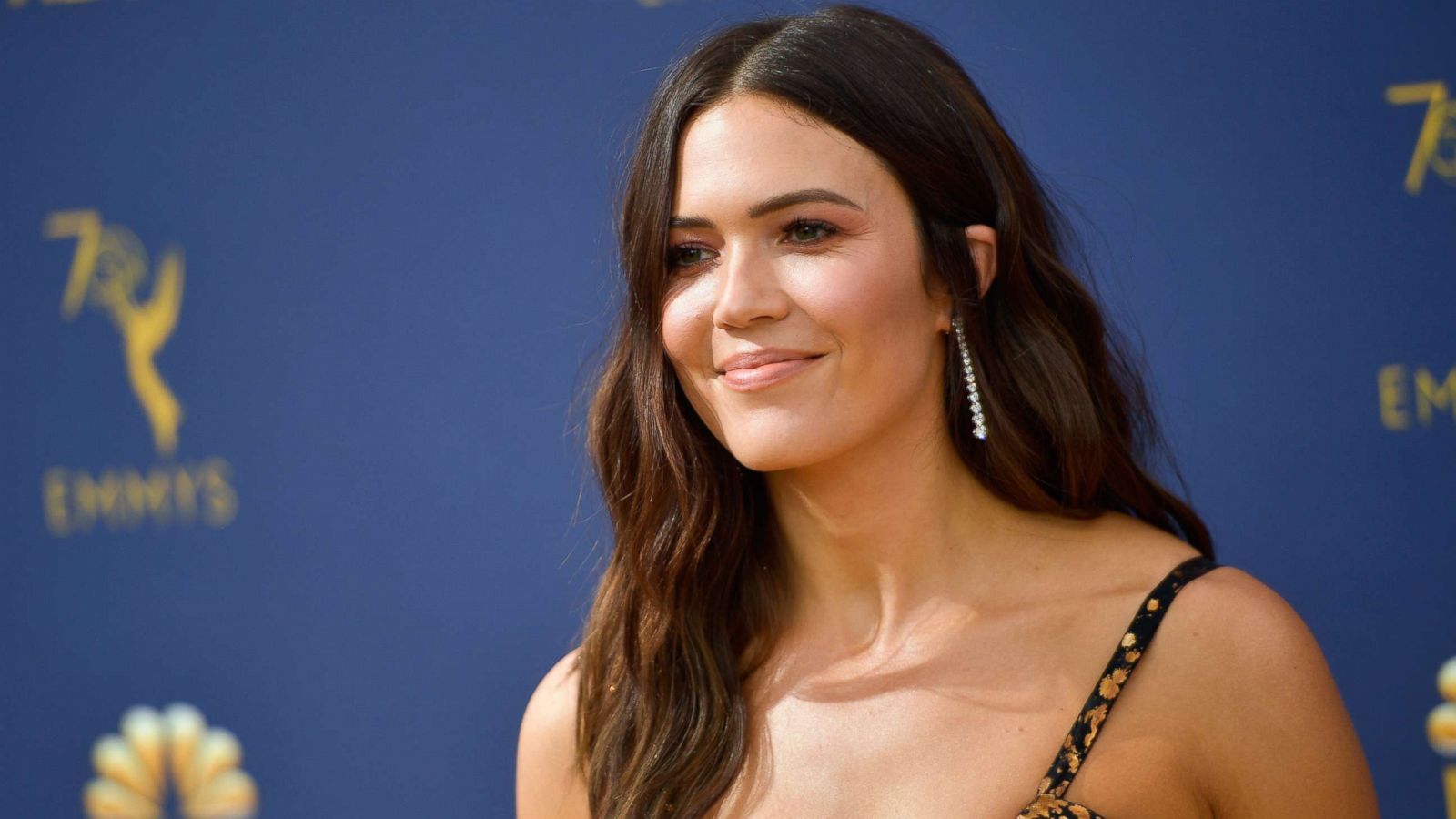 PHOTO: Mandy Moore attends the 70th Emmy Awards at Microsoft Theater on Sept. 17, 2018 in Los Angeles.