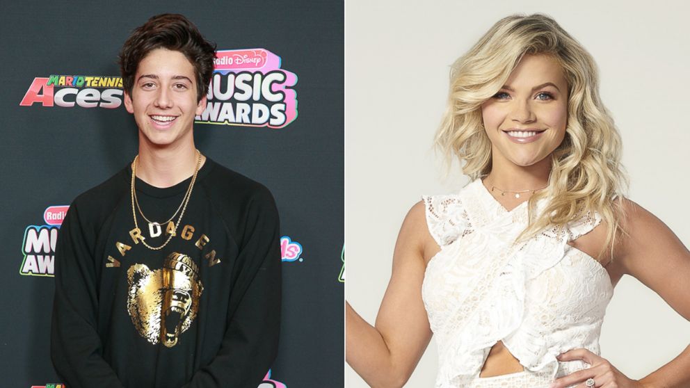 PHOTO: Milo Manheim, left, and Witney Carson will compete on the new season of "Dancing With the Stars."